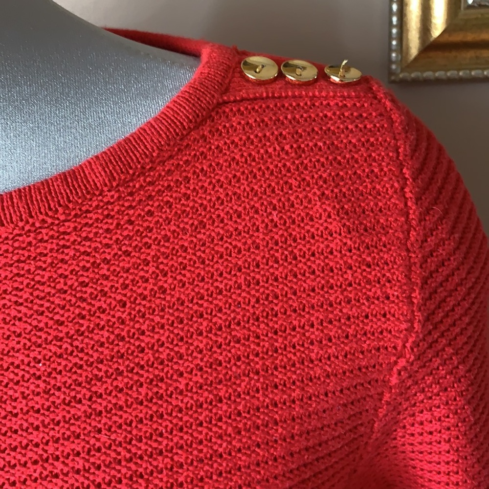 H&M knit red dress 👗 size S